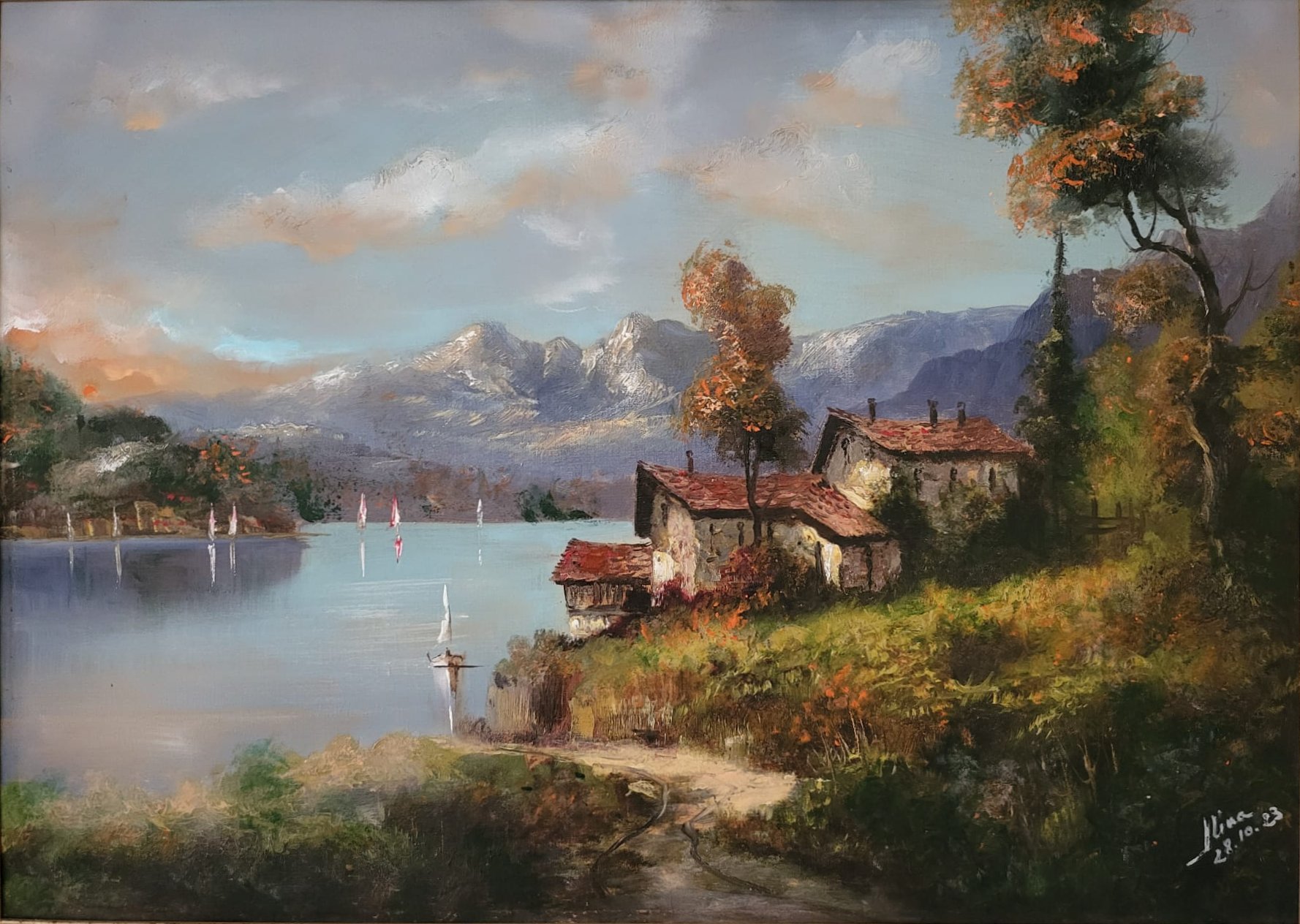 ArteDiAlina.com painting: Simple life 3